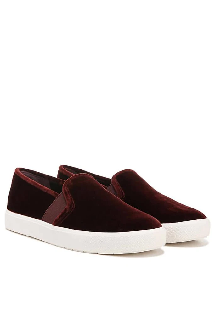 Vince Women's Blair Velvet Sneakers In Pinot 2