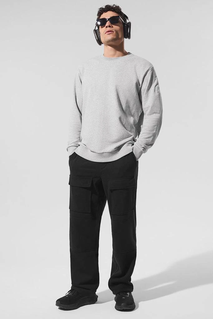 Alo Qualifier Crewneck - Athletic Heather Grey 4
