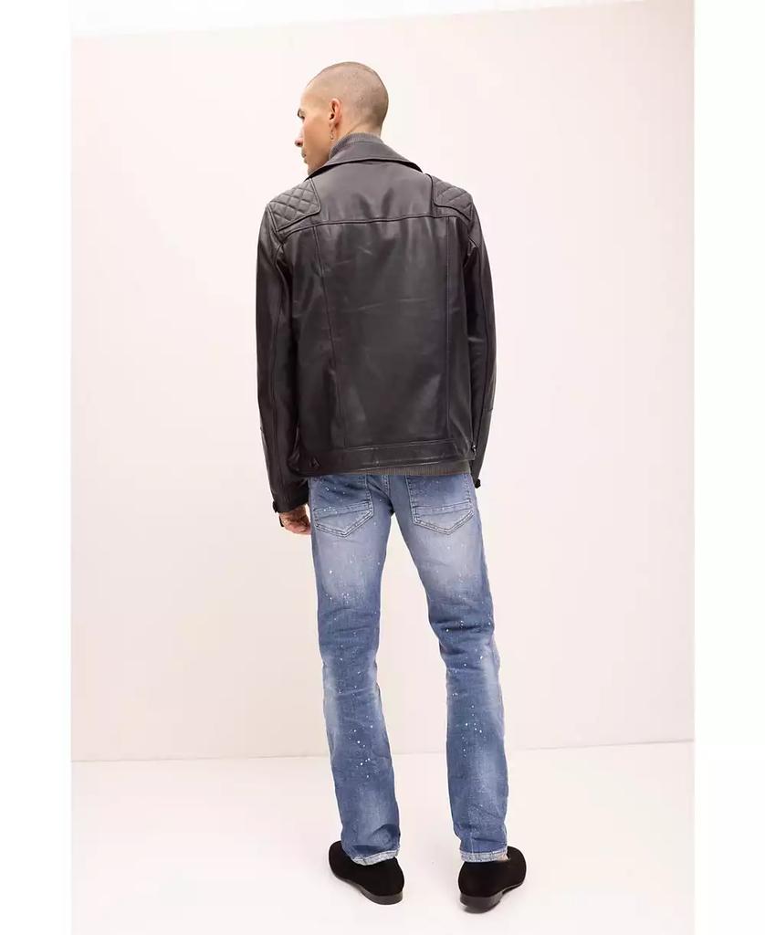 RON TOMSON Men's Modern Sanded Denim Jeans