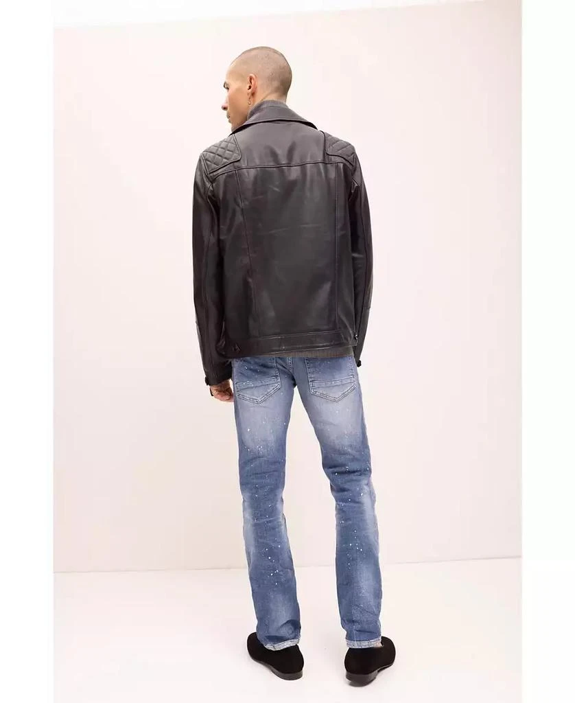 RON TOMSON Men's Modern Sanded Denim Jeans 2
