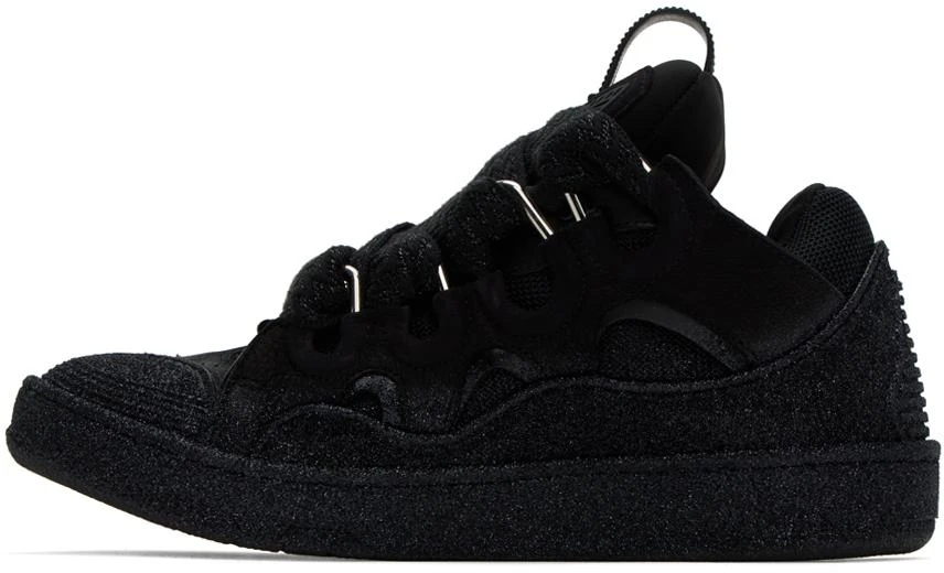 Lanvin Black Curb Sneakers 3