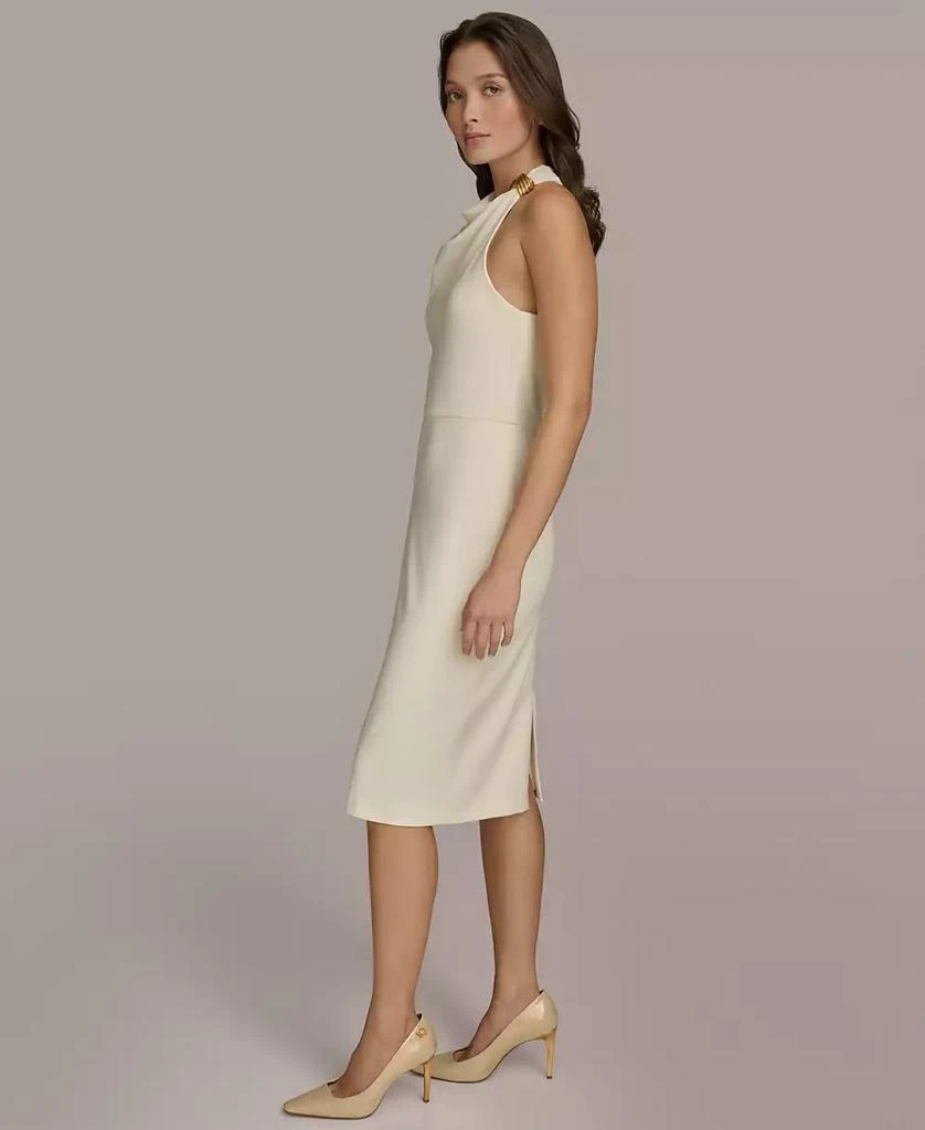 Donna Karan Women's Cowlneck Sheath Dress 2