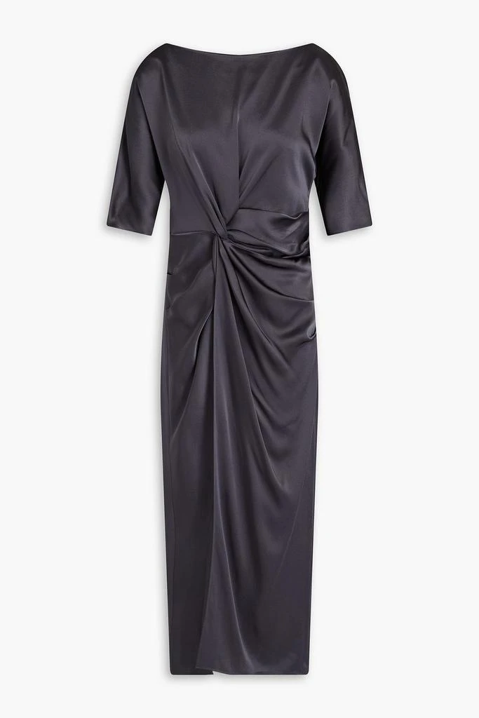 LAPOINTE Twisted satin tunic 1