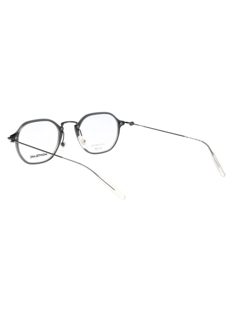 NWT Mont Blanc MB0296o Black Square 50mm Eyeglasses Mont Blanc Glasses MB0296O 003 main image 3