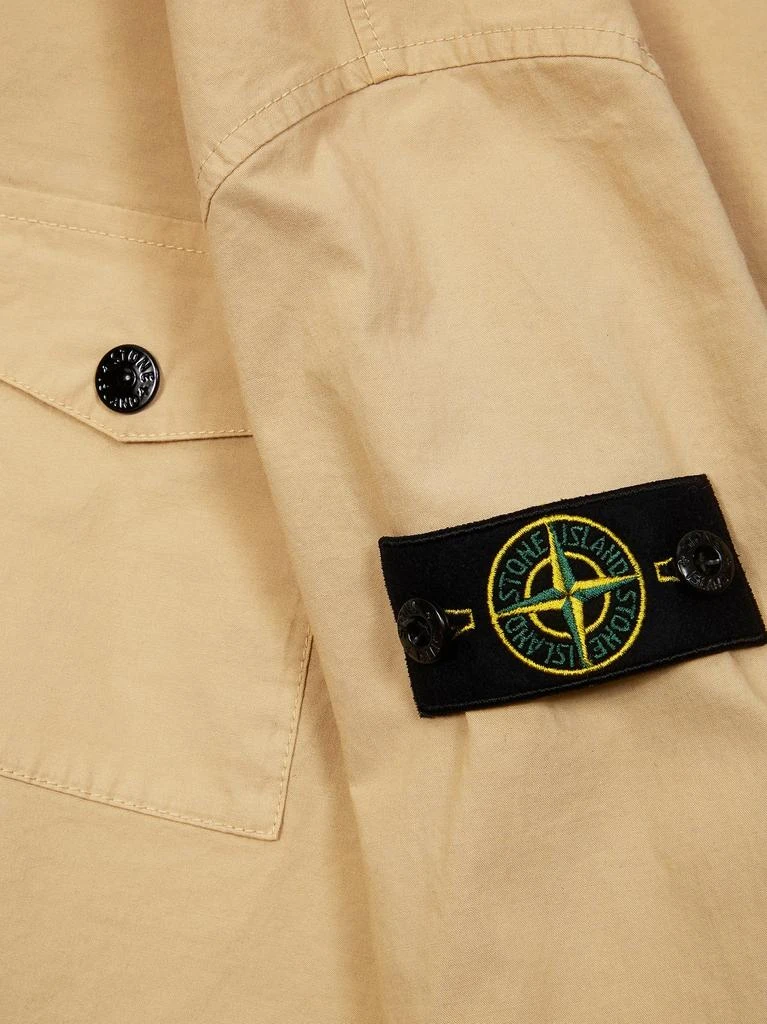 Stone Island Junior Stone Island Junior Zipped Logo-Patch Jacket 3