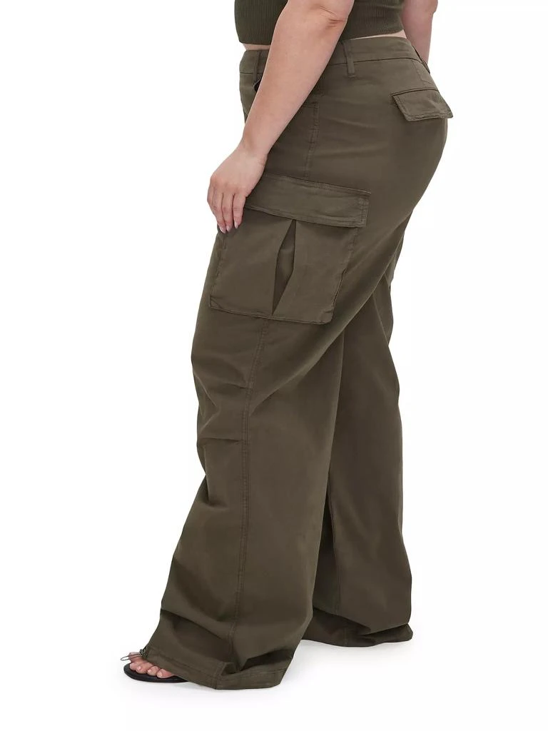 Good American Wide-Leg Cargo Pants 8