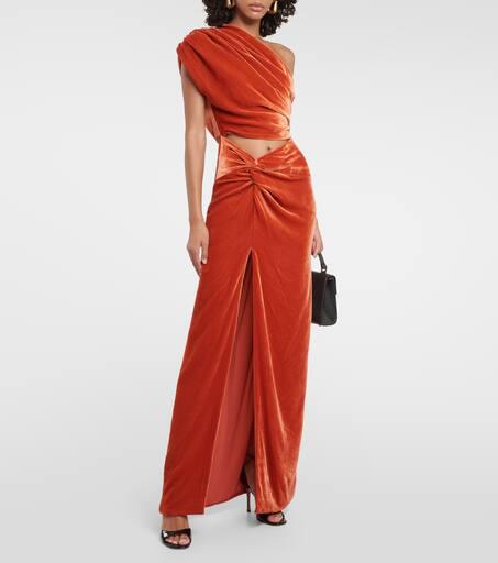 Costarellos Cutout maxi dress