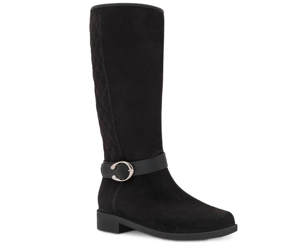 ULAN Waterproof Tall Riding Boots In Black 1
