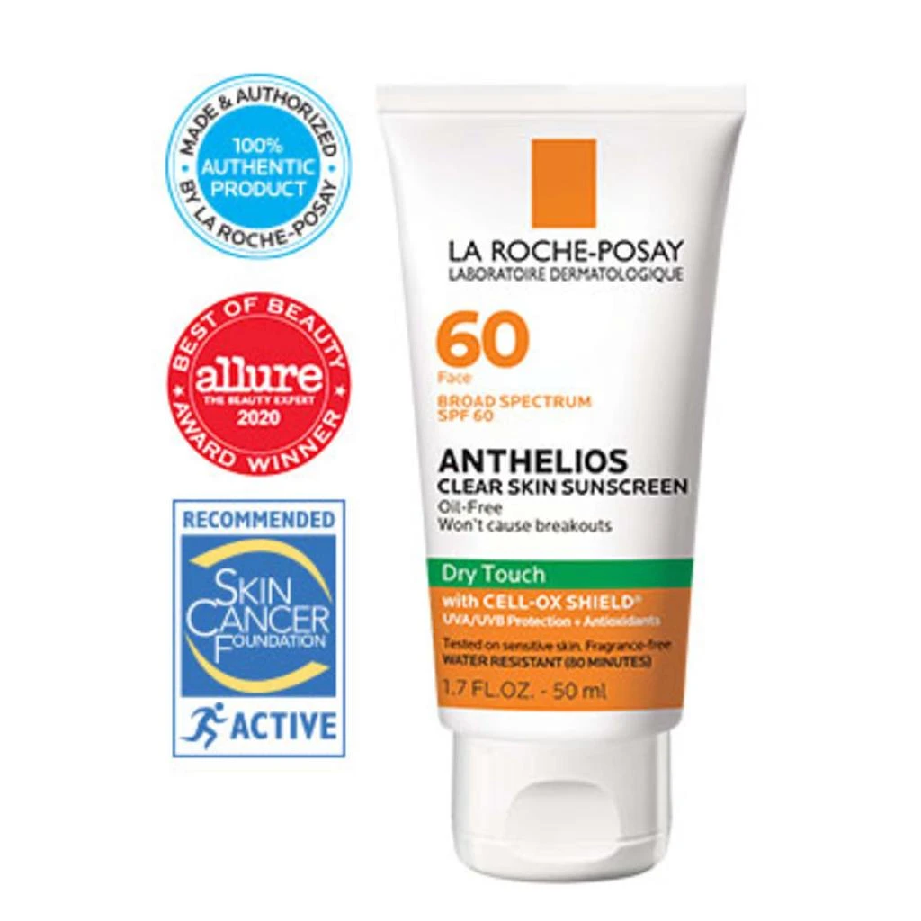 La Roche Posay La Roche-Posay Anthelios 60 Clear Skin Dry Touch Sunscreen SPF 60 9