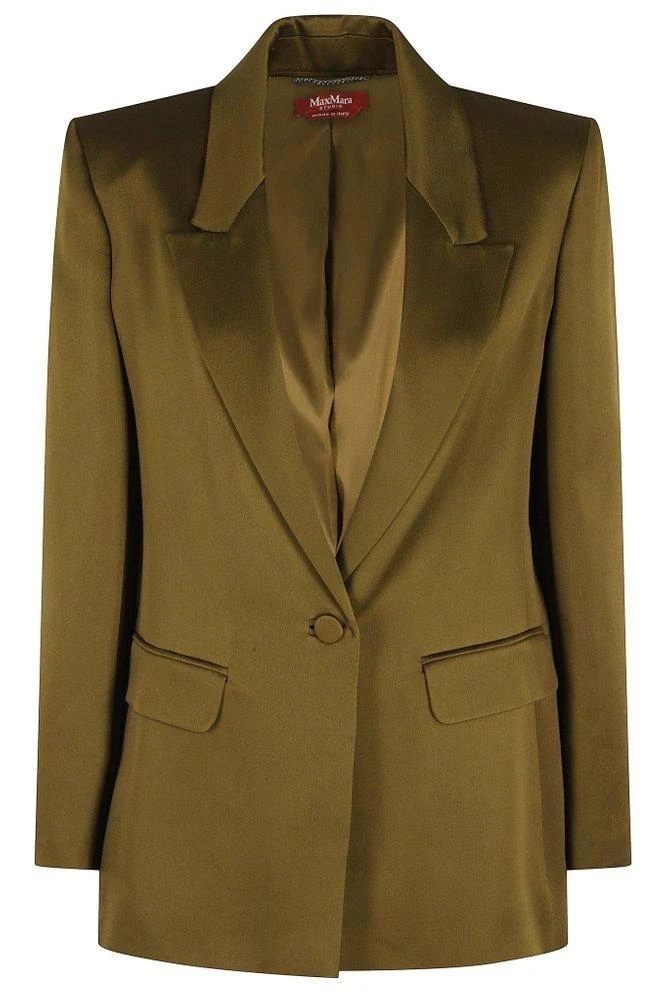 Max Mara Max Mara Studio Elegante Single-Breasted Blazer