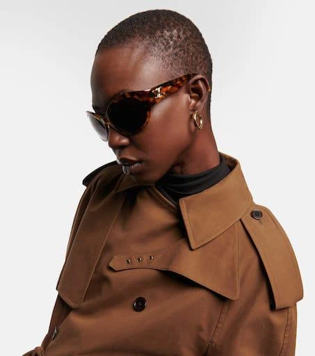 Celine Eyewear Triomphe oval sunglasses 5