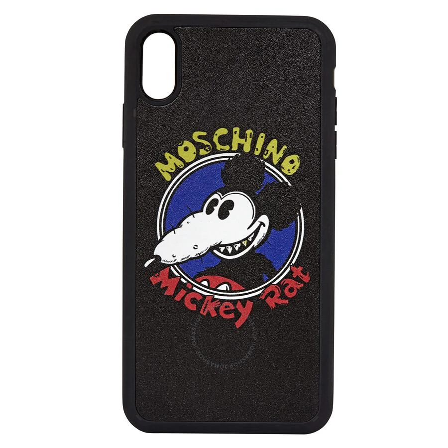 Moschino Ladies Iphone XS Max Mickey Rat Phone Case 1