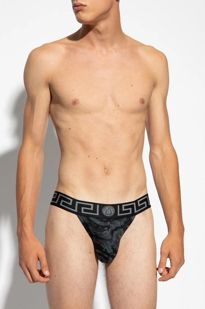 Versace Cotton jockstrap 2