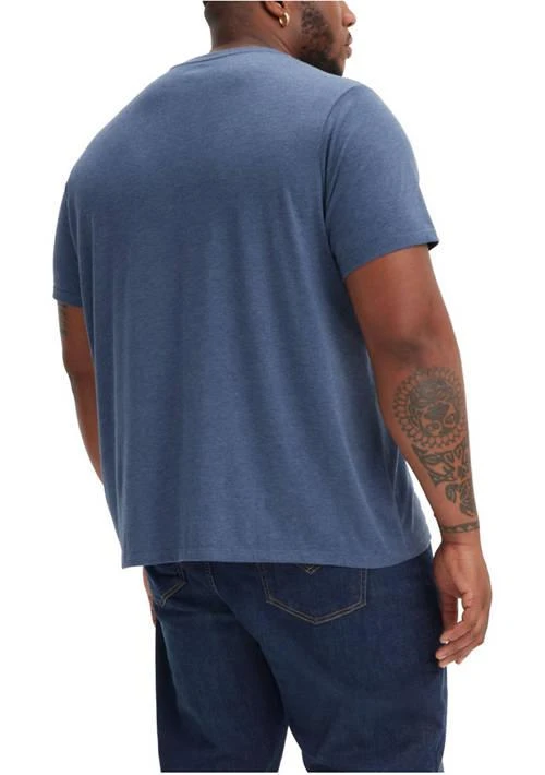 Levi's S Big Tall Short Sleeve Tri Blend Batwing Graphic T Shirt 2