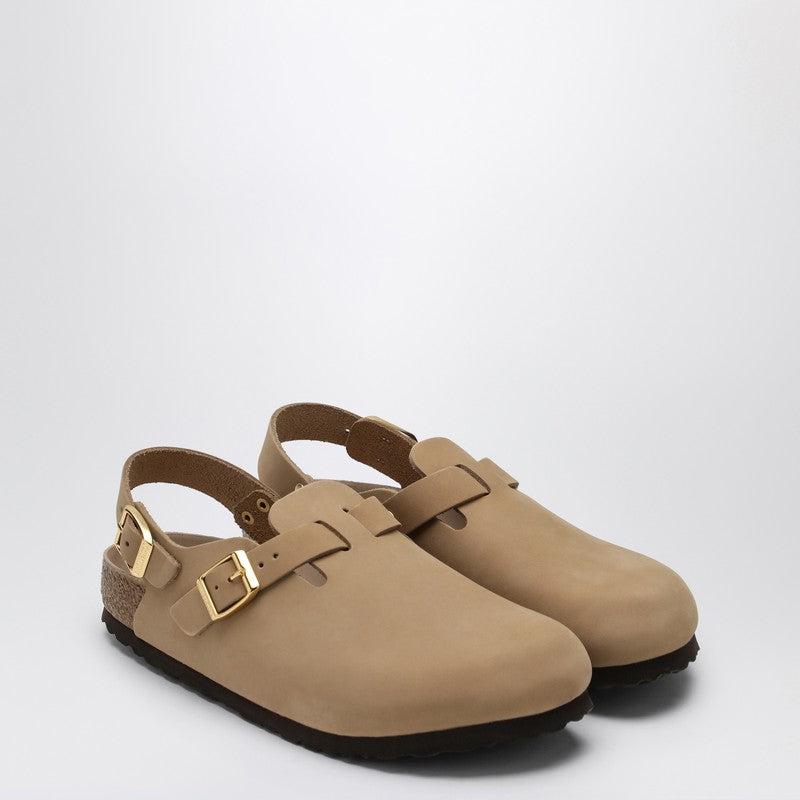 Birkenstock SAGE COLOURED SUEDE TOKYO SLIPPER - Sandals Birkenstock SAGE COLOURED SUEDE TOKYO SLIPPER - Sandals