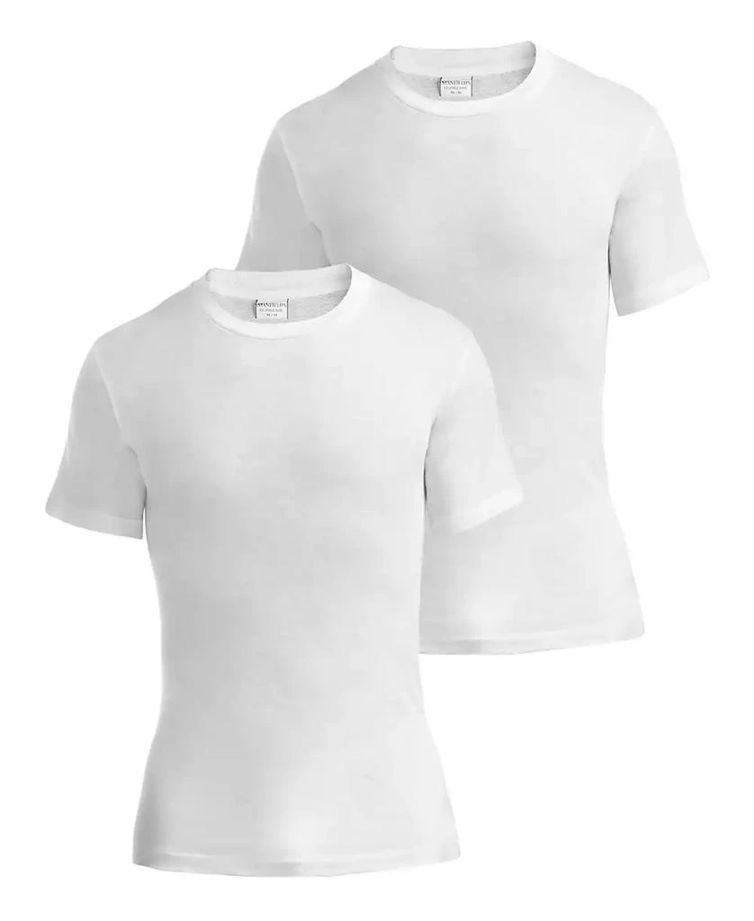 Stanfield's Men's Supreme Cotton Blend Crew Neck Undershirts, Pack of 2 1