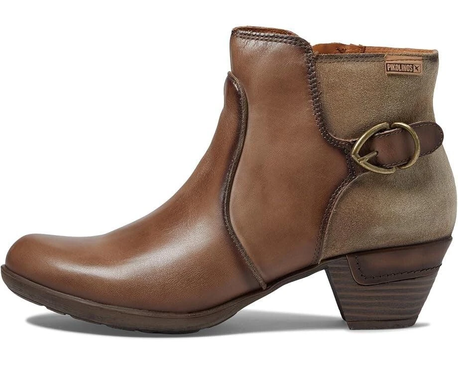 Pikolinos Pikolinos Rotterdam Boots Women's US 6.5-7 Siena Leather Ankle Bootie RHS3584 2