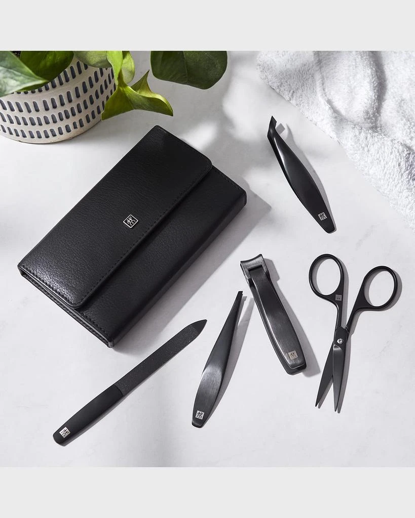 Zwilling Beauty Neiman Marcus Exclusive Black On Black Grooming Set 4