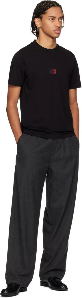 Hugo Boss Gray Flannel Trousers 4