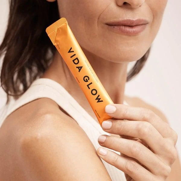 Vida Glow Vida Glow Natural Marine Collagen Sachets - Mango 4