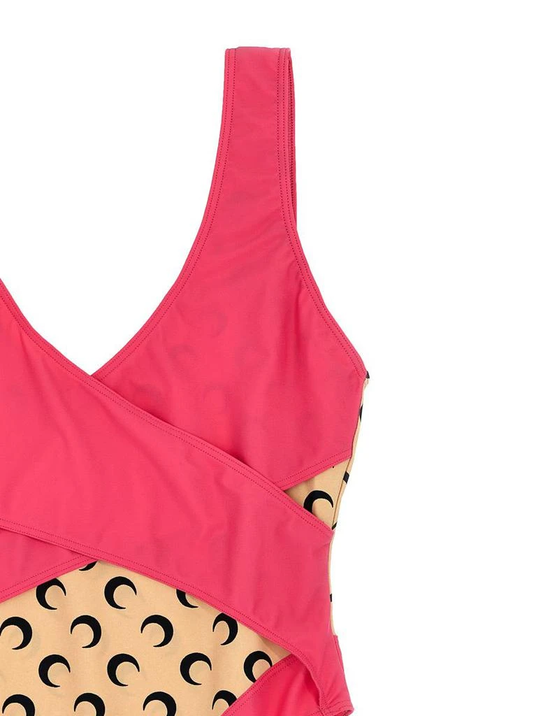 MARINE SERRE Marine Serre 'All Over Moon' One-Piece Swimsuit 3