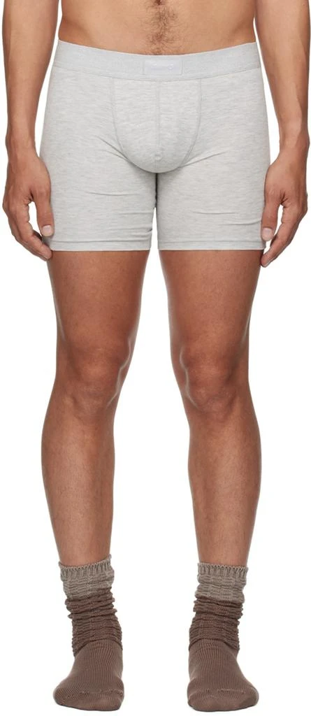 SKIMS Three-Pack Multicolor SKIMS Cotton 5" Boxer Briefs 3