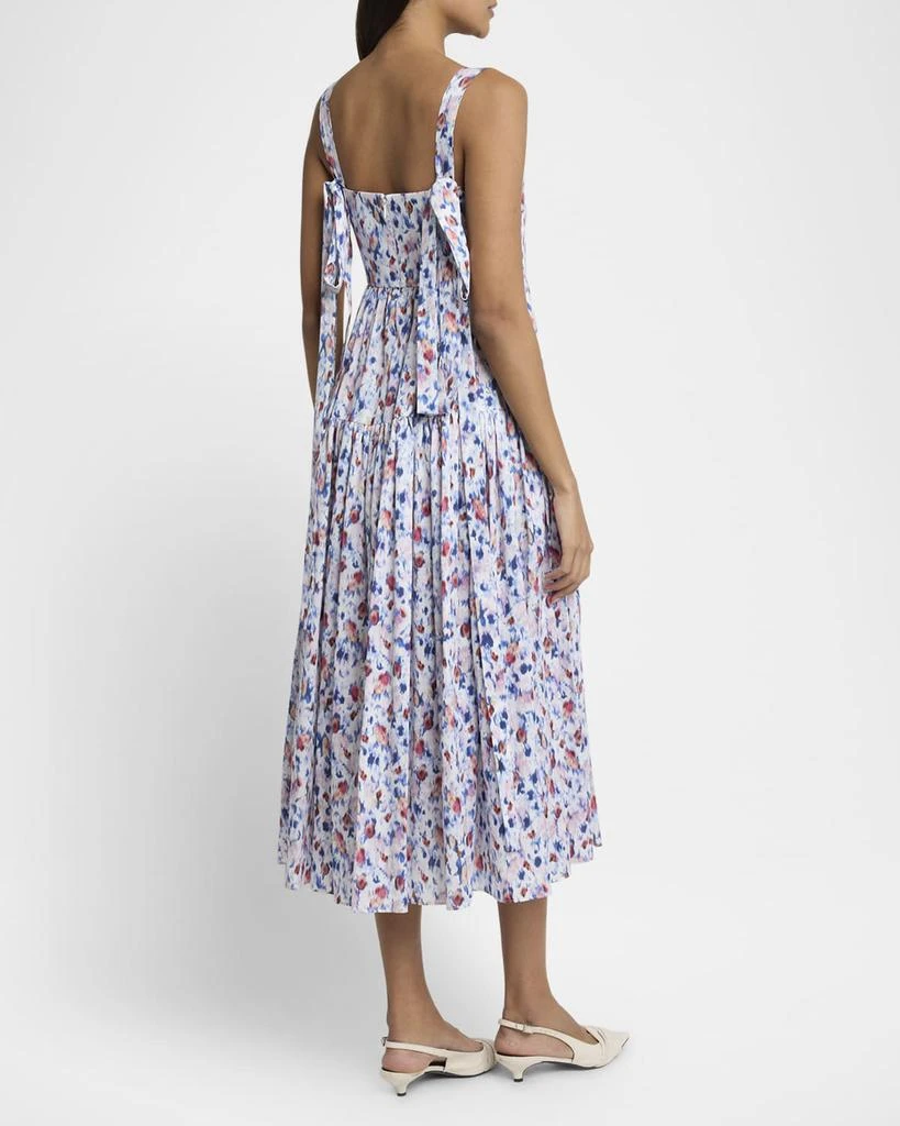 Erdem Tiered Fit-And-Flare Midi Dress 3