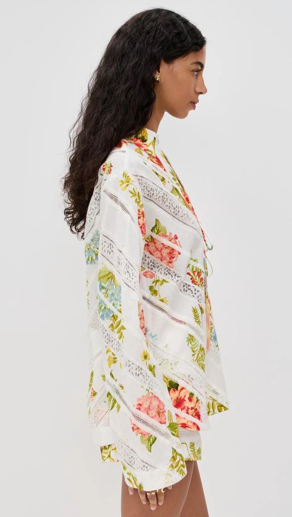 Hemant and Nandita Drop Shoulder Collared Tunic 3