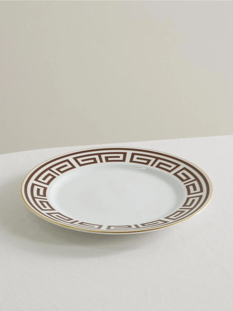 GINORI 1735 Labrinto Gold-plated Porcelain Dinner Plate