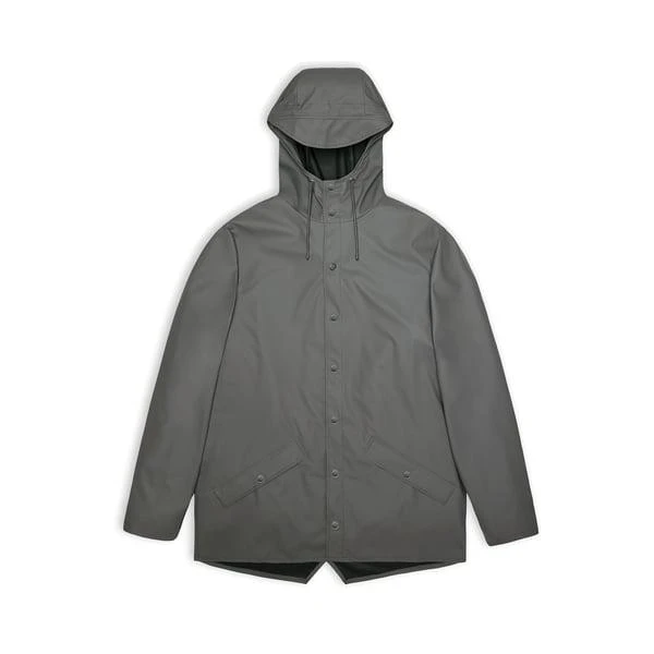 RAINS Long hooded raincoat 1