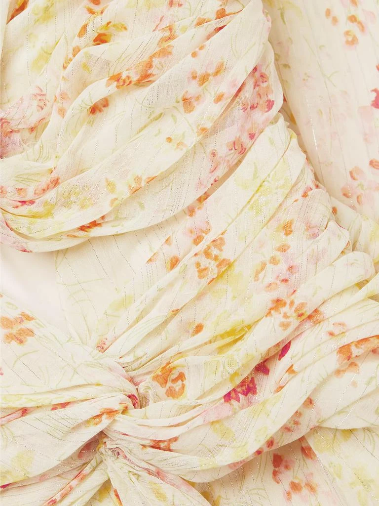 Likely Clea Floral Strapless Gown 6