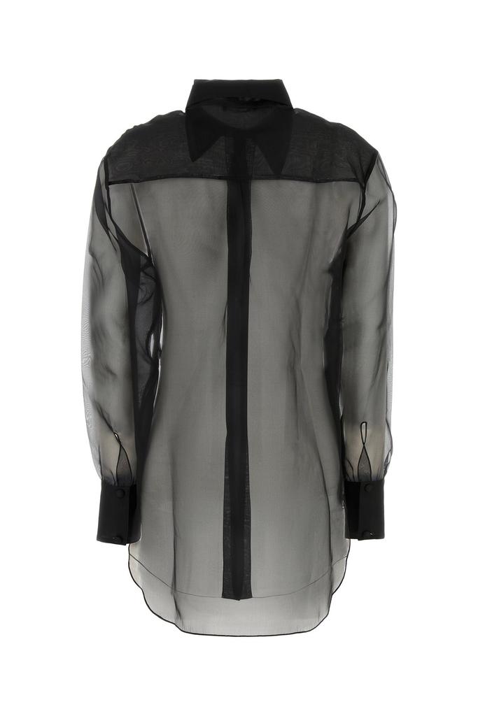 OSEREE Black organza silk