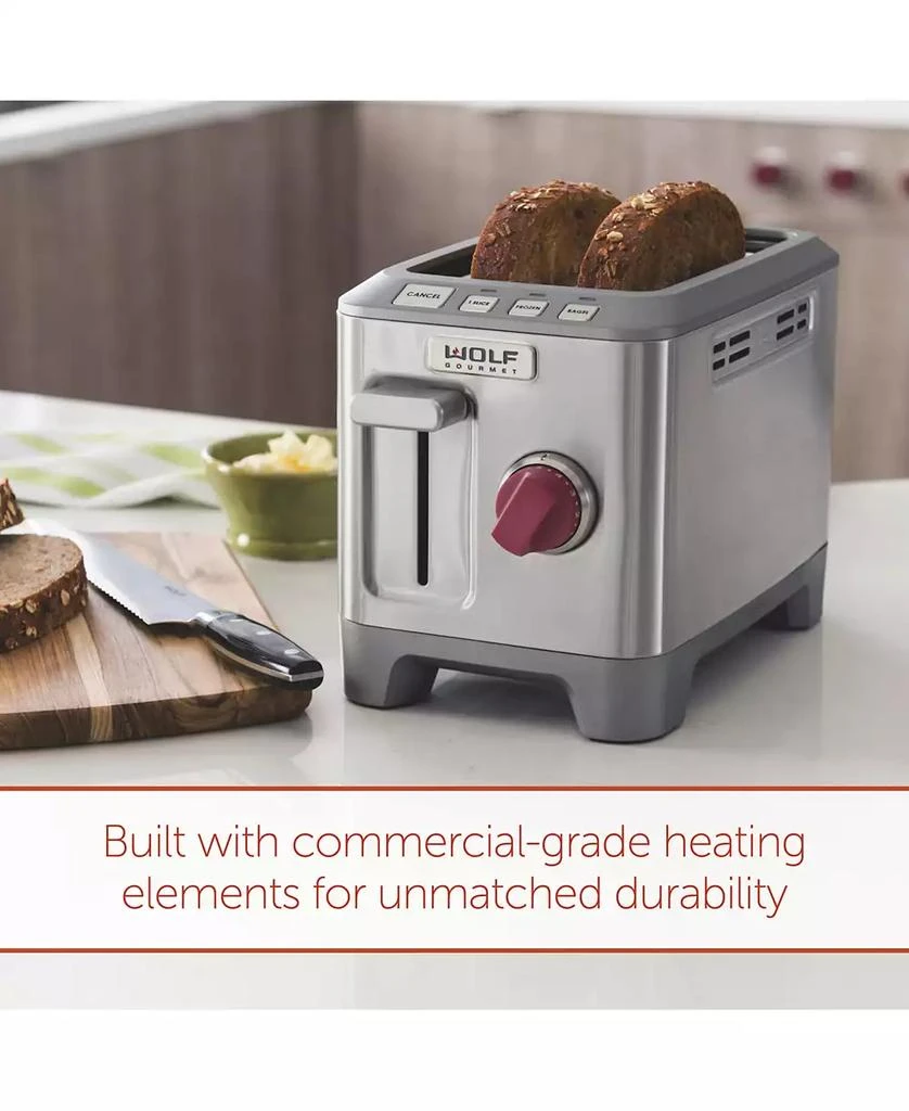 Wolf Gourmet Two-Slice Toaster - WGTR152S 6