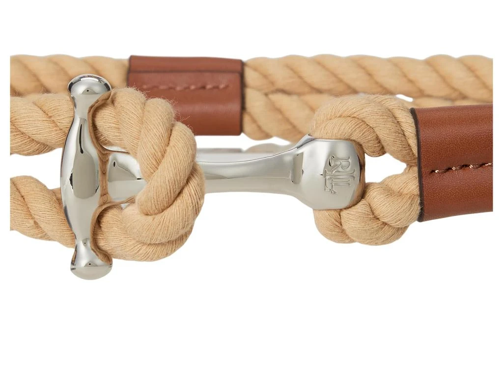 Ralph Lauren Rope Anchor-Toggle Skinny Belt 2