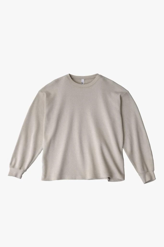 Los Angeles Apparel TX407GD Unisex - Long Sleeve Heavy Thermal Crew Neck 30