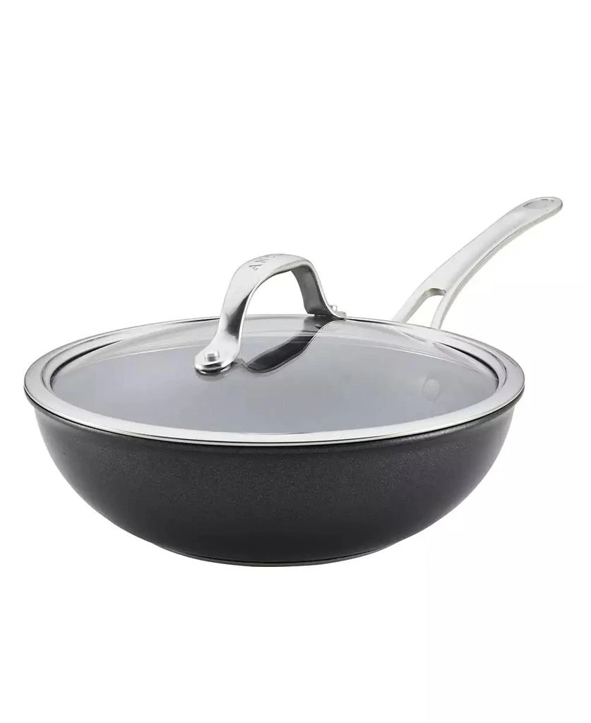 Anolon X Hybrid Nonstick Stir Fry Wok with Lid, 10" 1