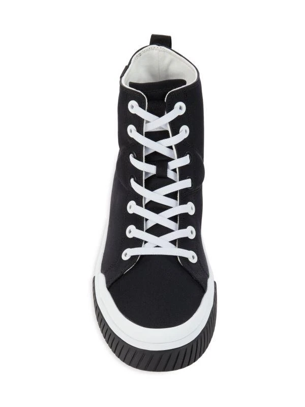 DKNY Colorblock Logo High Top Sneakers 5