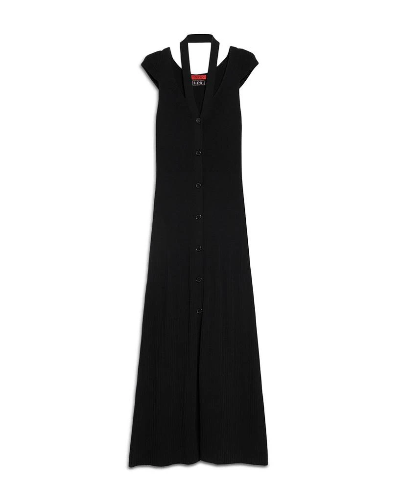 MAX&Co Ribbed Cut Out Maxi Dress 5