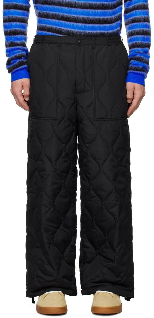 Taion Black Military Down Trousers 1