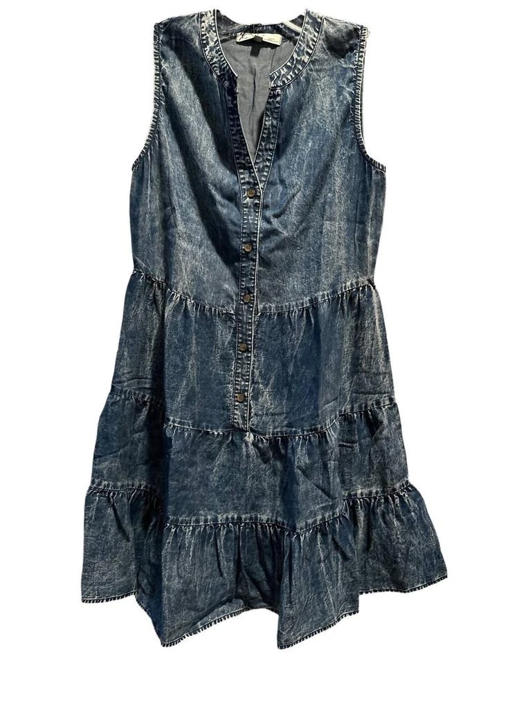 Red Haute Red Haute - Mini Tiered Denim Dress 1