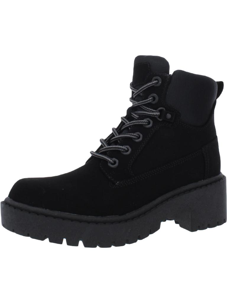 KENDALL & KYLIE Weston-A Womens Faux Leather Platform Ankle Boots