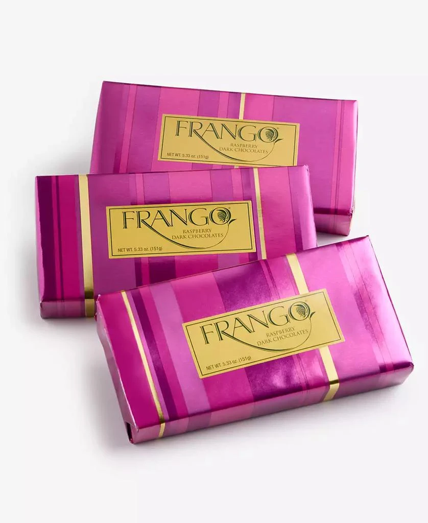 Frango Chocolates 3 Pack 1/3 LB Wrapped Raspberry Dark Chocolates, Created for Macy
s 3