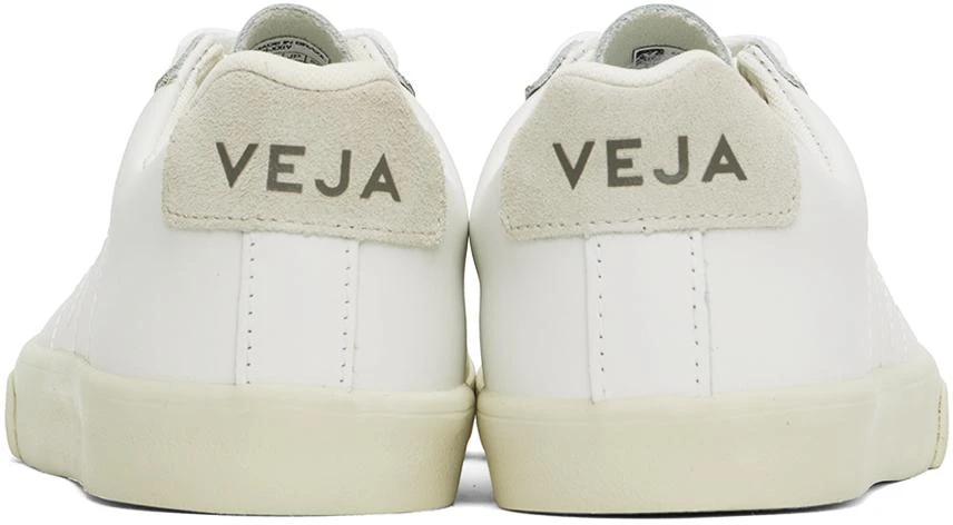 Veja White Esplar Leather Sneakers 2