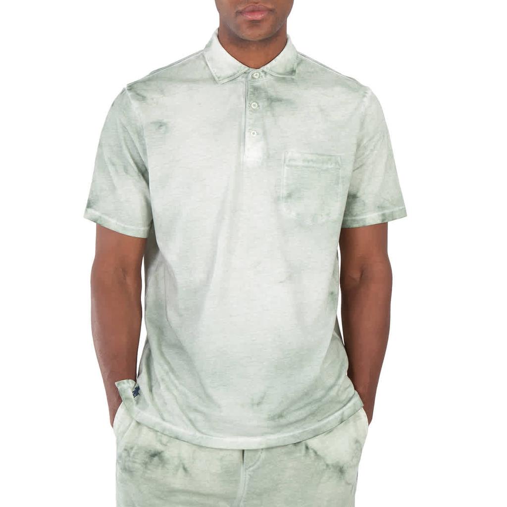 Ralph Lauren Tie Dye Cotton-Linen Polo Shirt