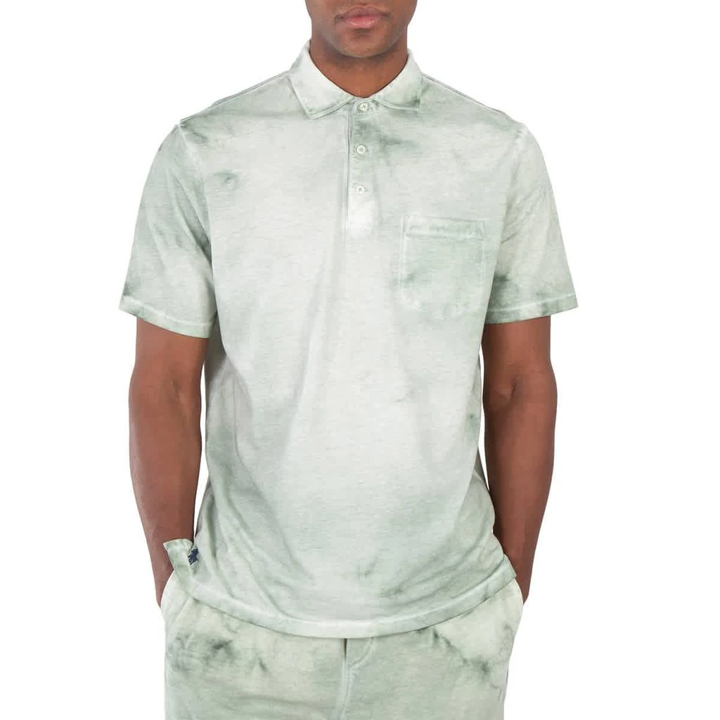 Ralph Lauren Tie Dye Cotton-Linen Polo Shirt 1