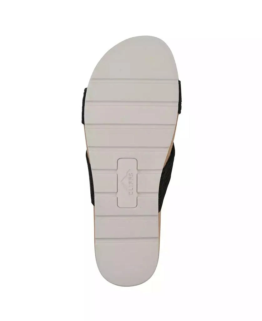 White Mountain Women's Tindra Slip-On Sandals 5