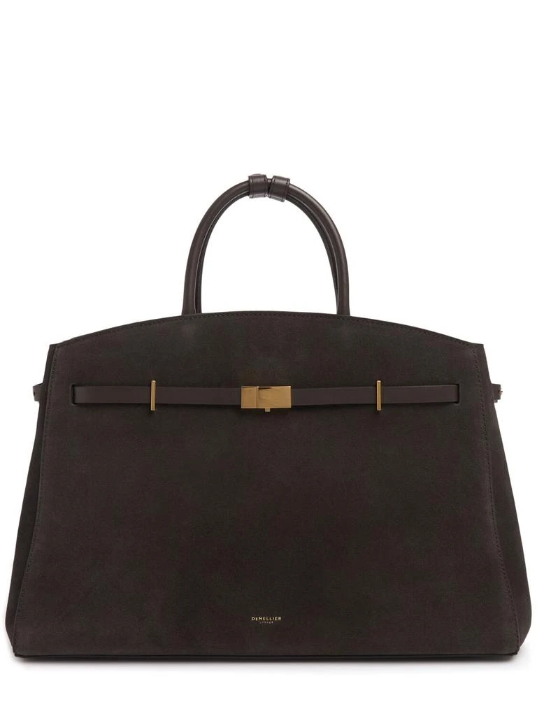 Demellier The Hudson Suede Top Handle Bag 1