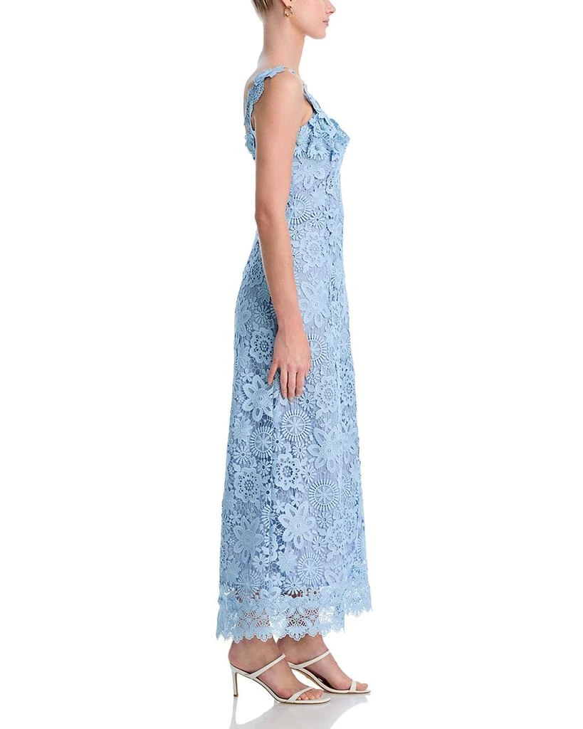 Waimari Orchid Lace Maxi Dress 5