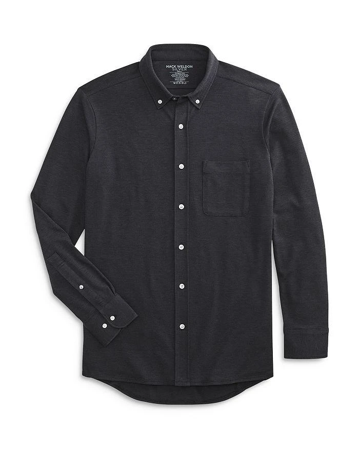 Mack Weldon Silver Supima® Cotton Blend Button Down Shirt 1