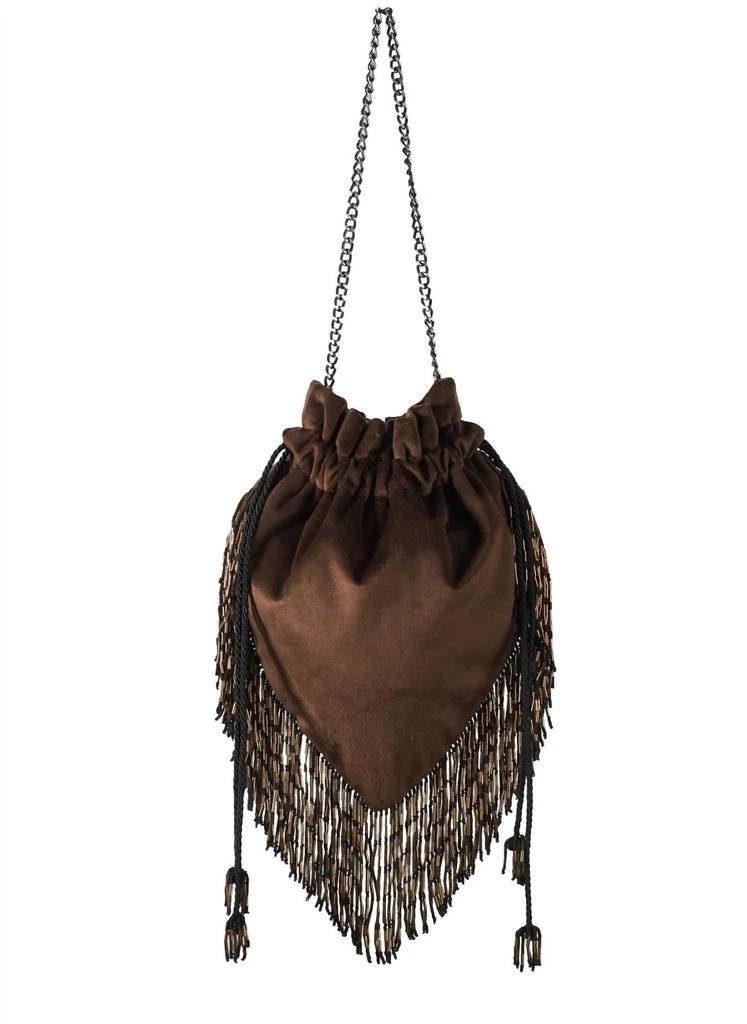 Nannacay Women's Germana Bag In Dark Brown 1